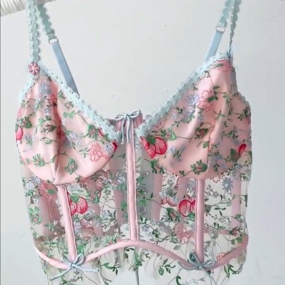 FOR LOVE & LEMONS Swaying Rose Bustier - Picture 11 of 16